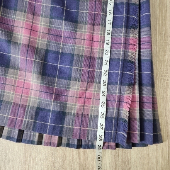 Vintage Surrey Classics Pure Wool Kilt Skirt - Picture 11 of 11